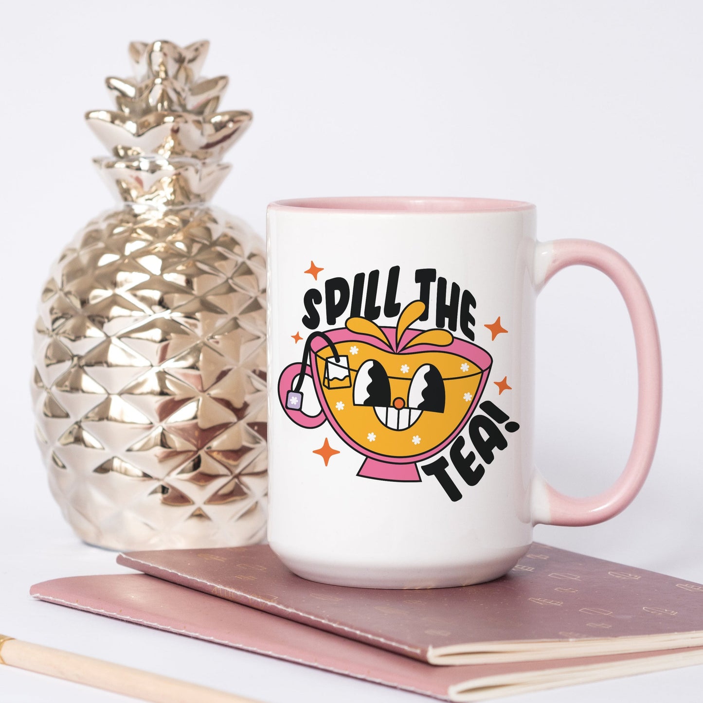 Spill the tea 15oz mug