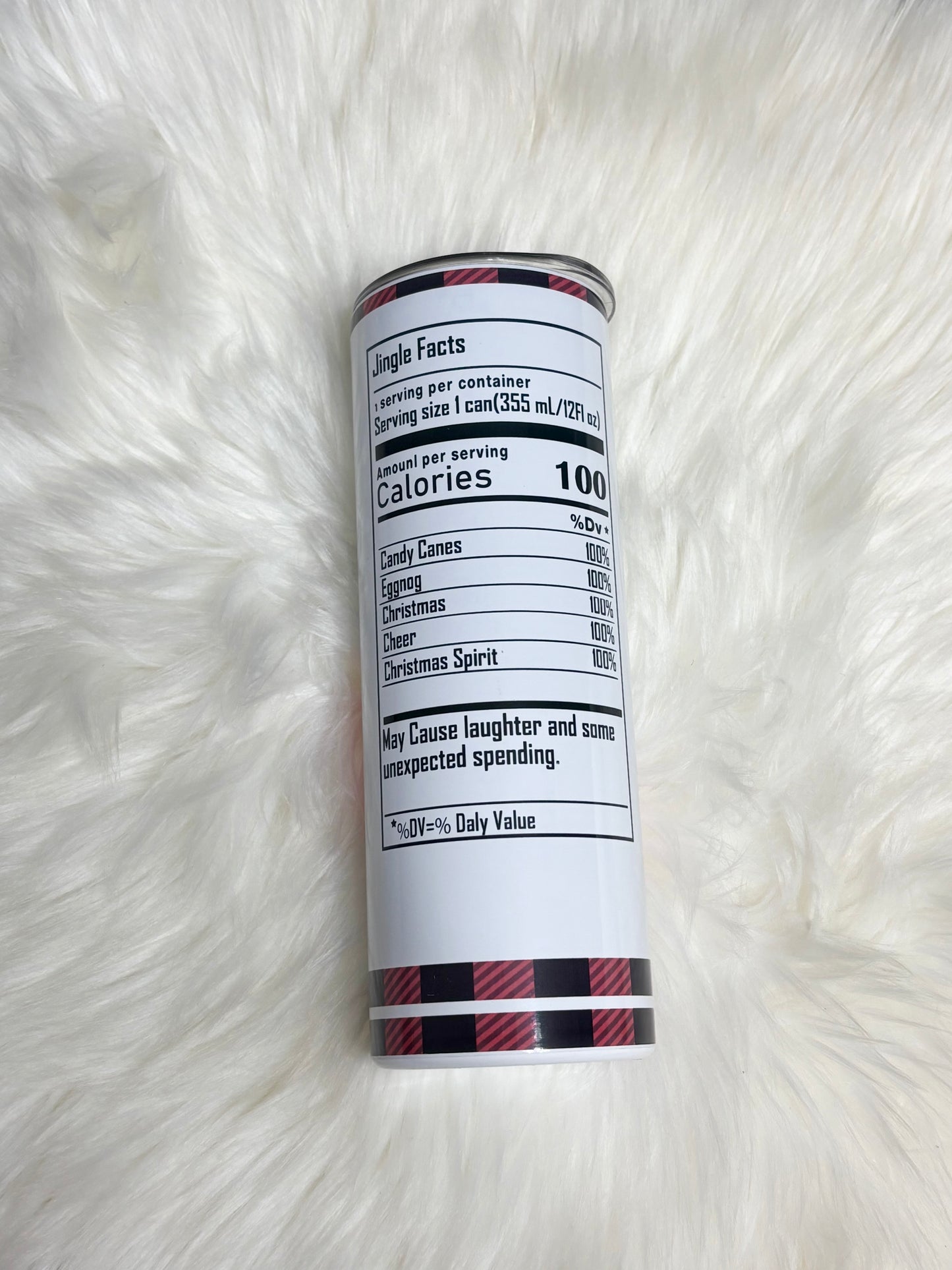 Santa seltzer 20oz tumbler