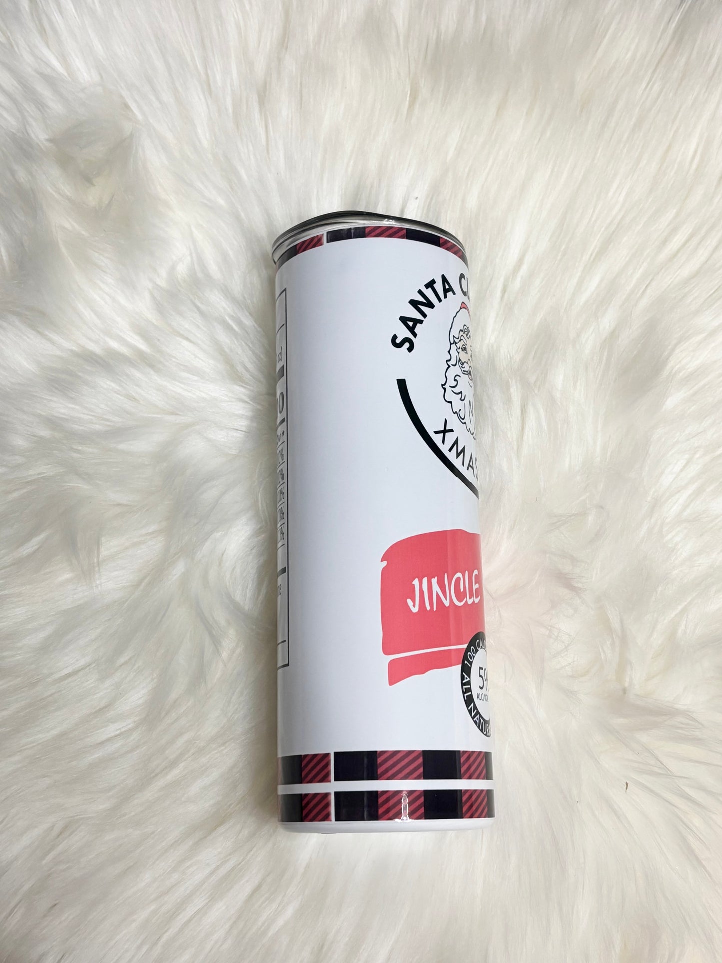 Santa seltzer 20oz tumbler
