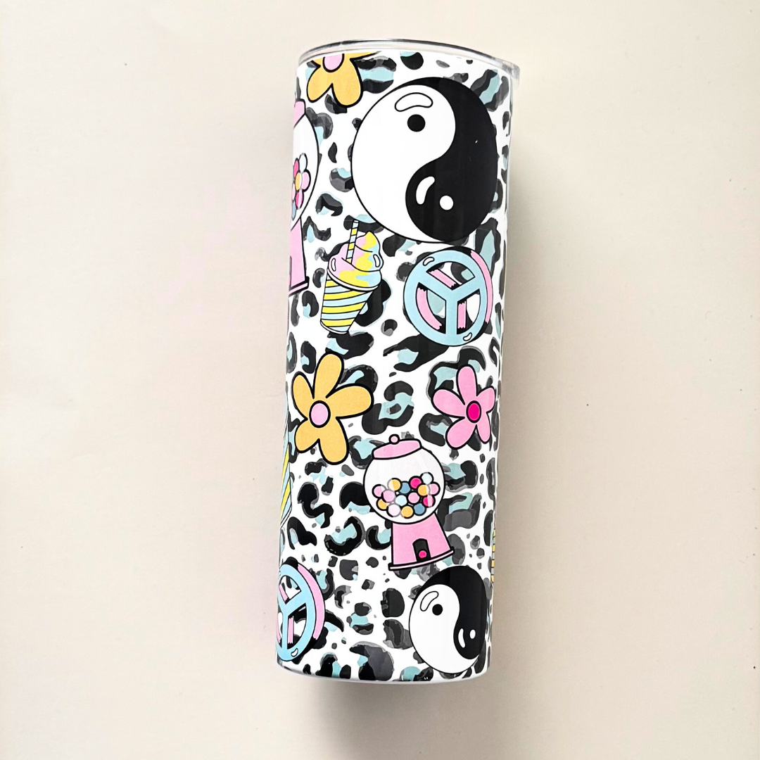 Groovy pop 20oz tumbler