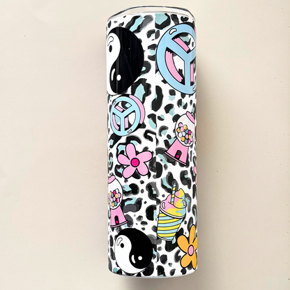 Groovy pop 20oz tumbler