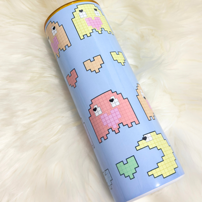 Retro arcade game 20oz tumbler