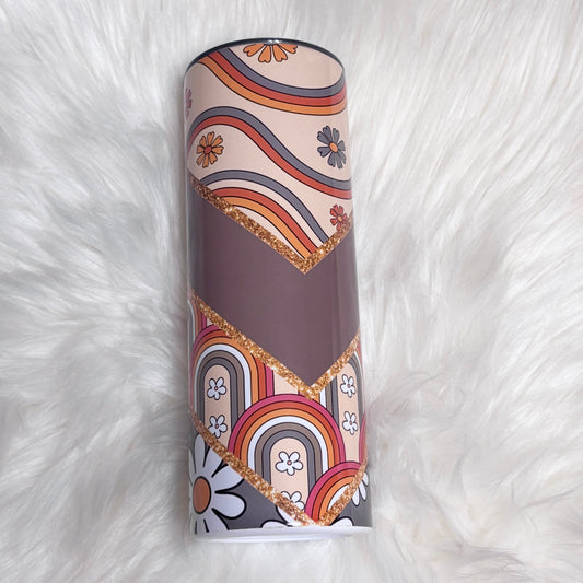 Daisy groove 20oz tumbler