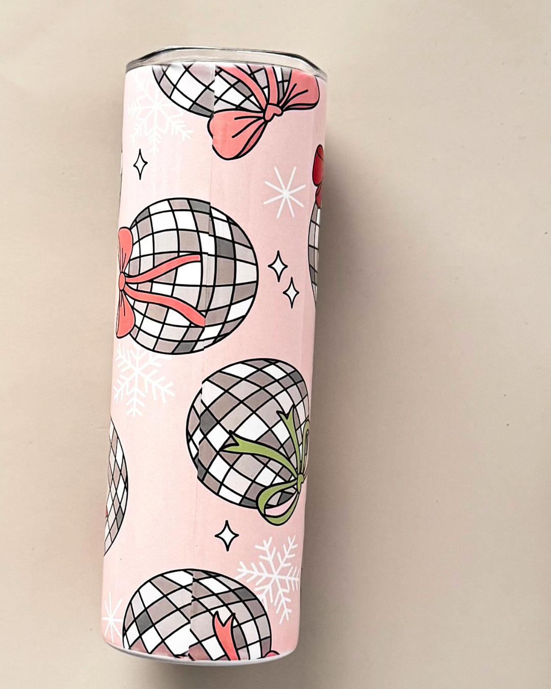 Christmas disco 20oz tumbler