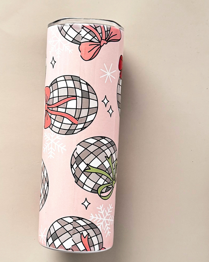 Christmas disco 20oz tumbler