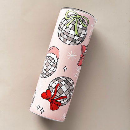 Christmas disco 20oz tumbler