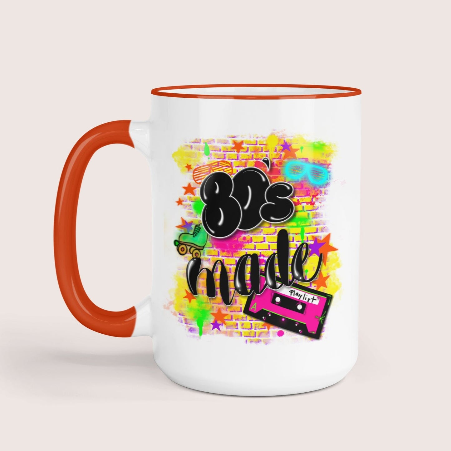 80's made retro 15oz mug