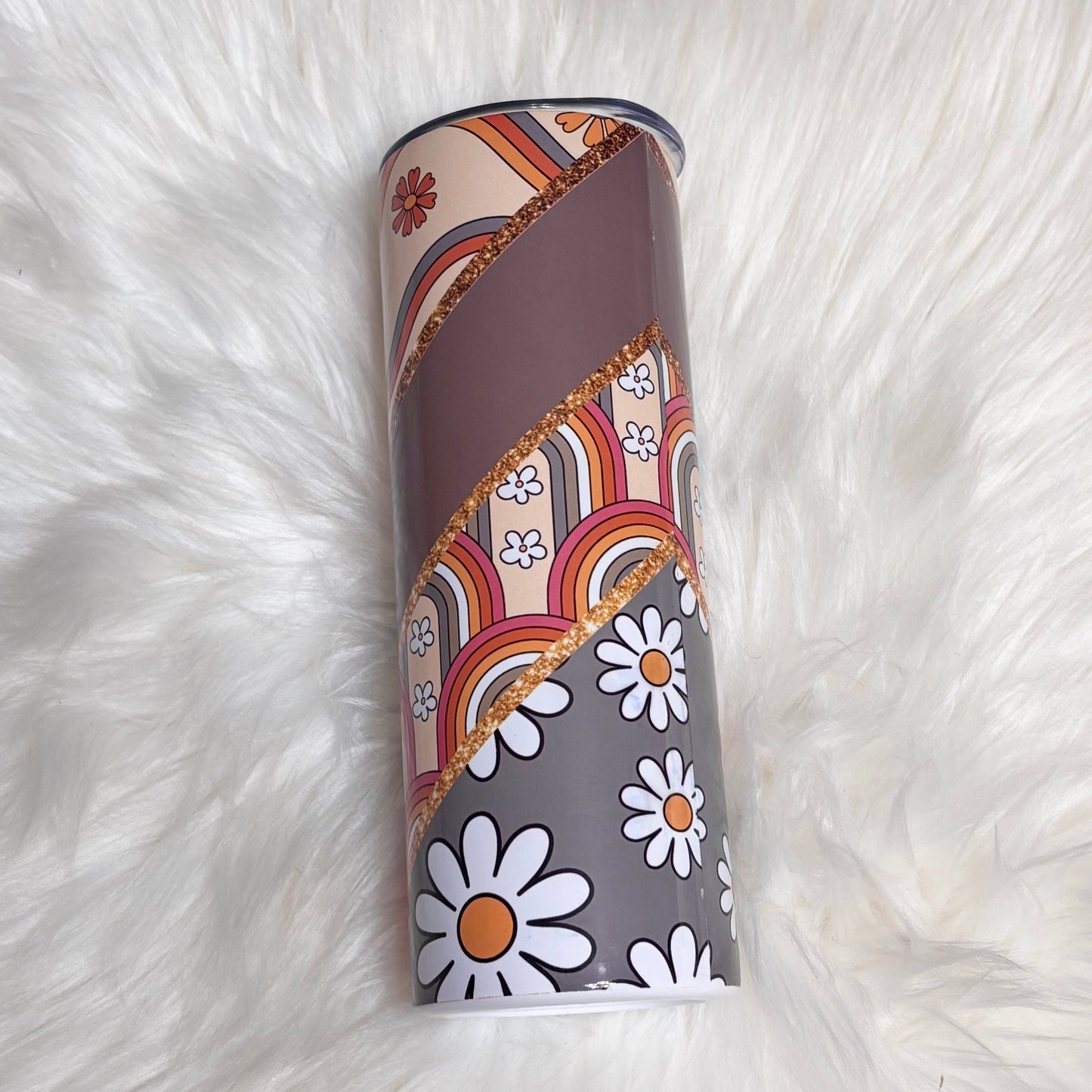 Daisy groove 20oz tumbler