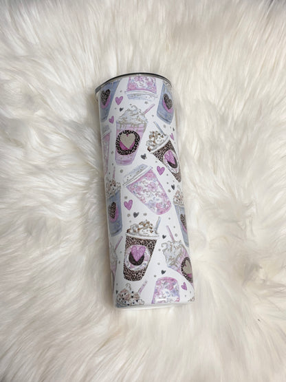 Love you a latte 20oz tumbler