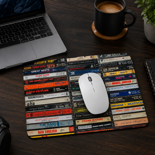 Retro Cassette Tape Mousepad