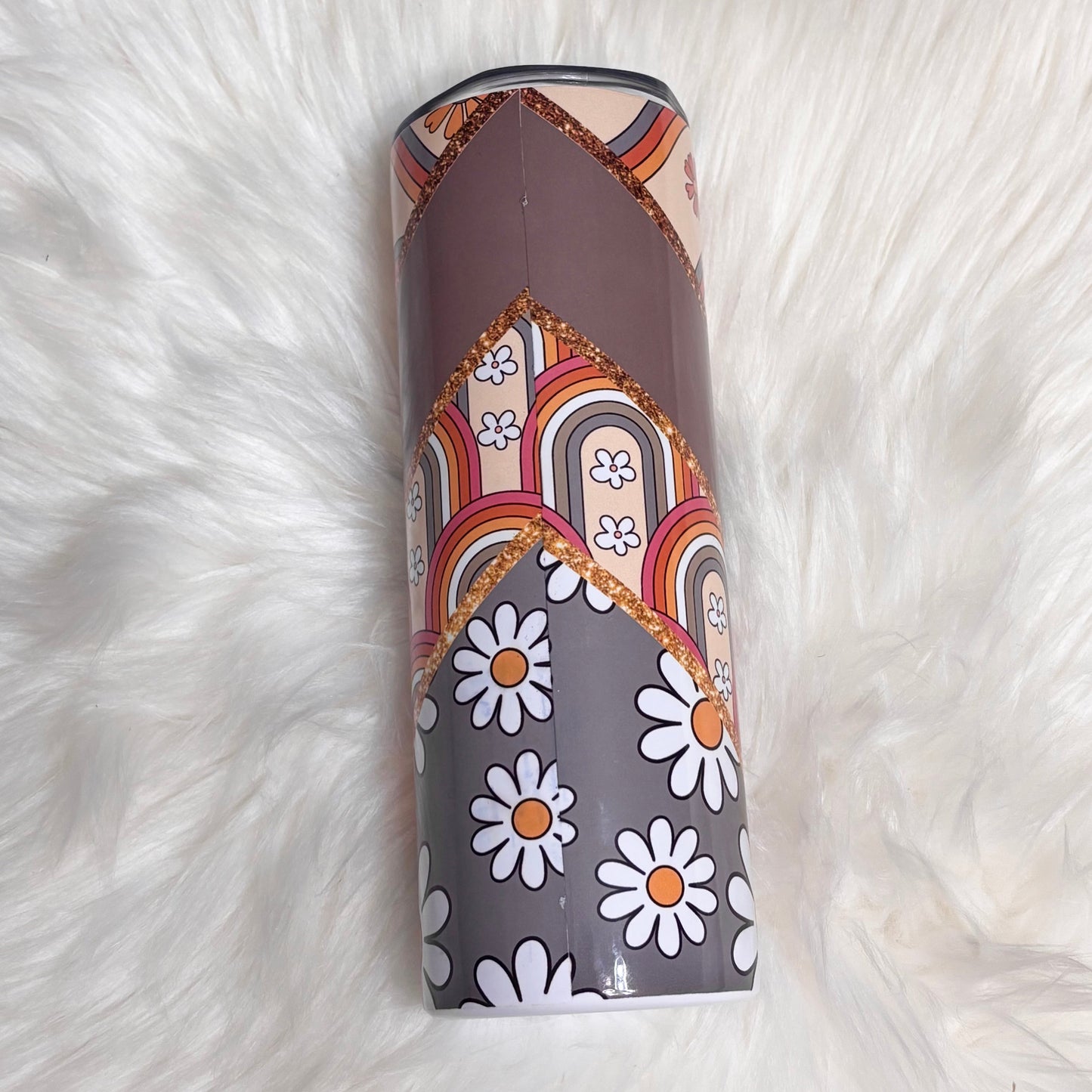 Daisy groove 20oz tumbler