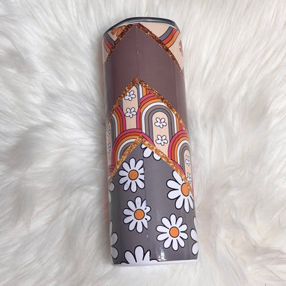 Daisy groove 20oz tumbler
