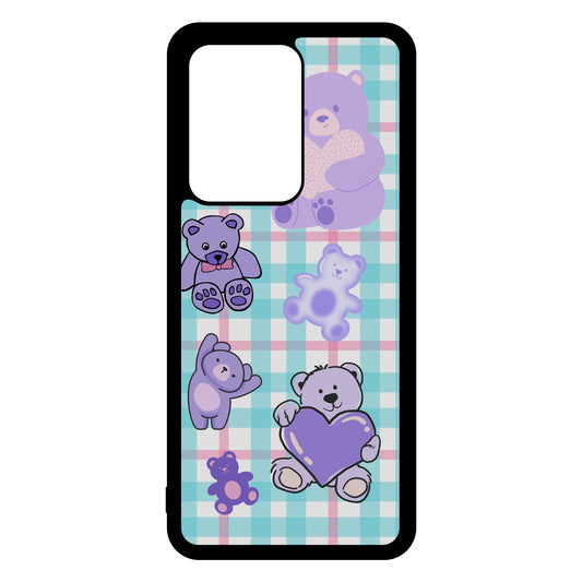 Lilac bear Samsung case