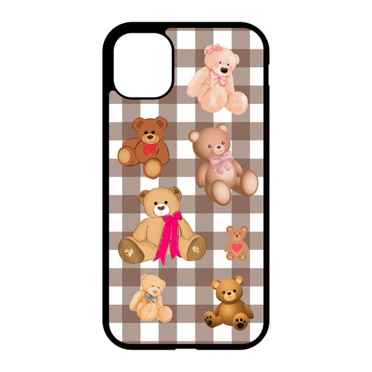 Beary checker iPhone case