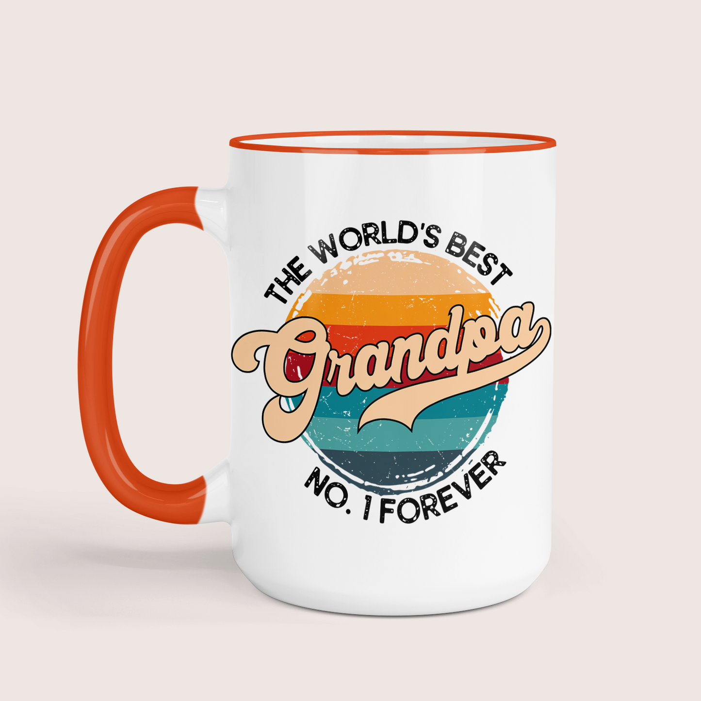 World's best collection retro mug | Dad, Papa, Grandpa & Abuelo 15oz Coffee Mug