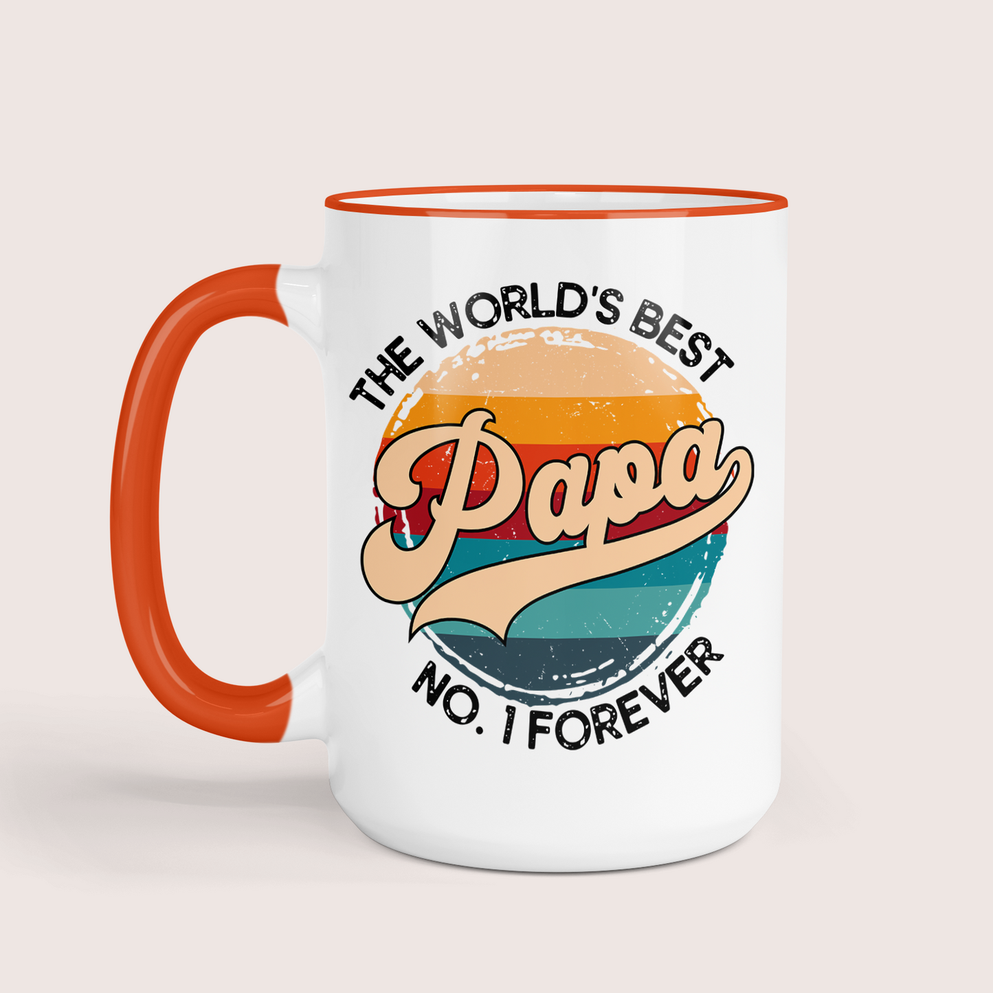 World's best collection retro mug | Dad, Papa, Grandpa & Abuelo 15oz Coffee Mug