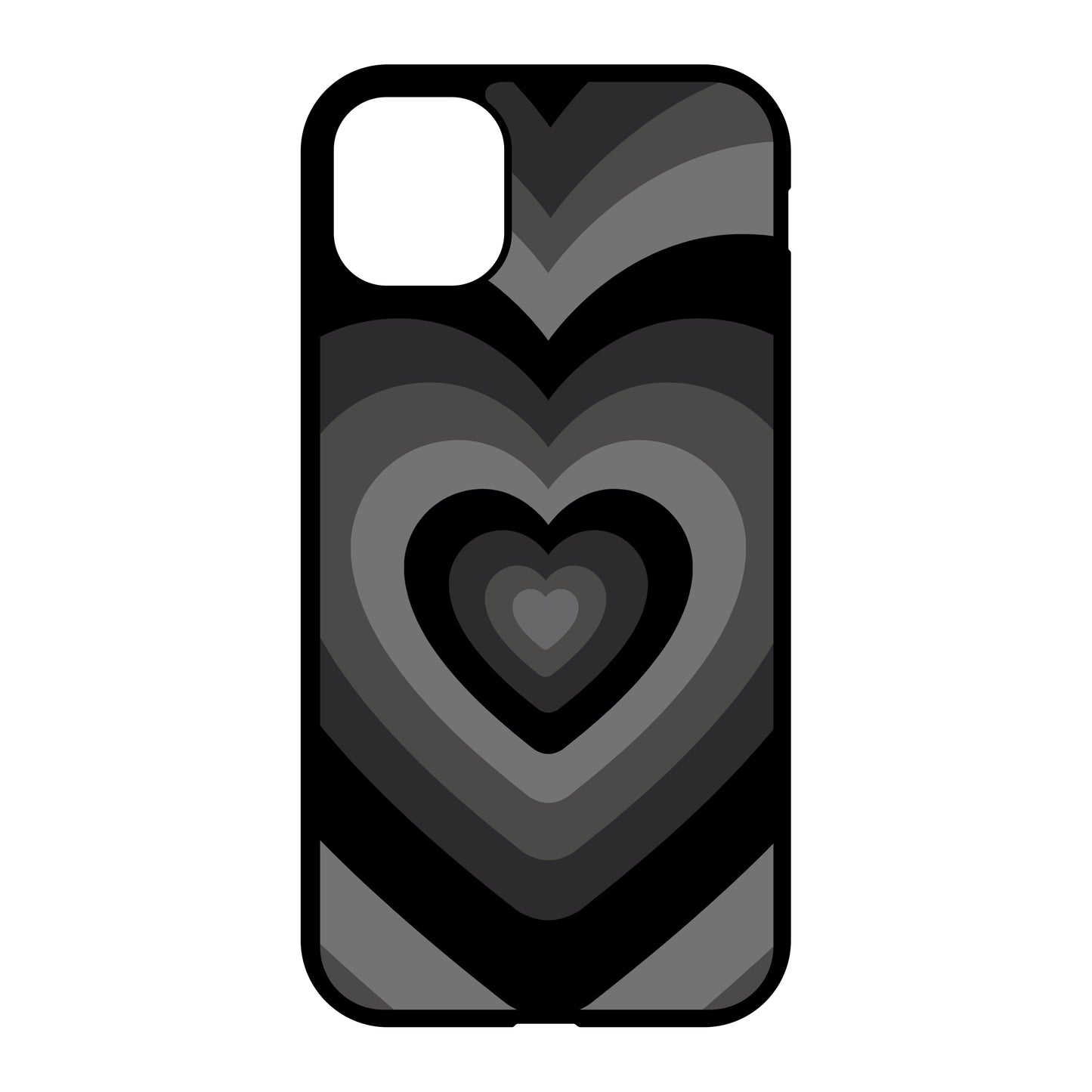 Groovy hearts iPhone case
