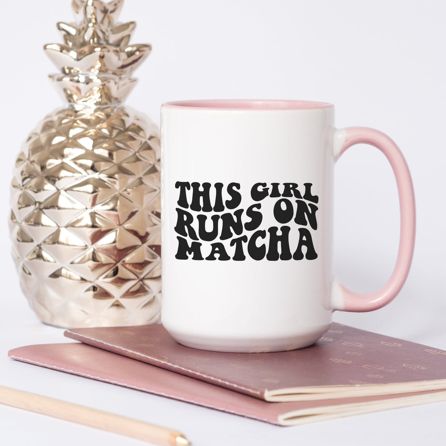 Runs on matcha 15oz mug