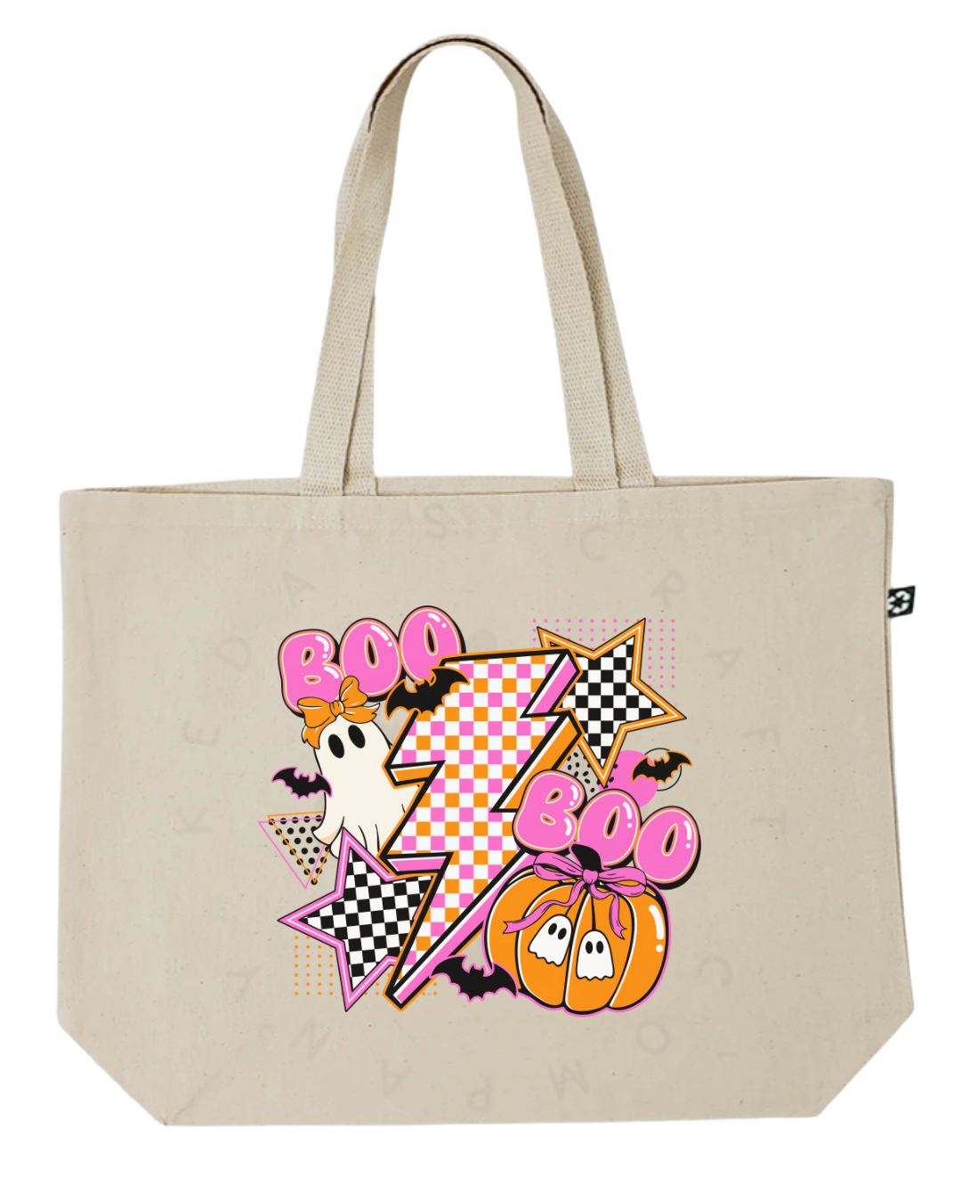 Boo-boo spooky tote bag