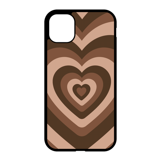 Groovy hearts iPhone case