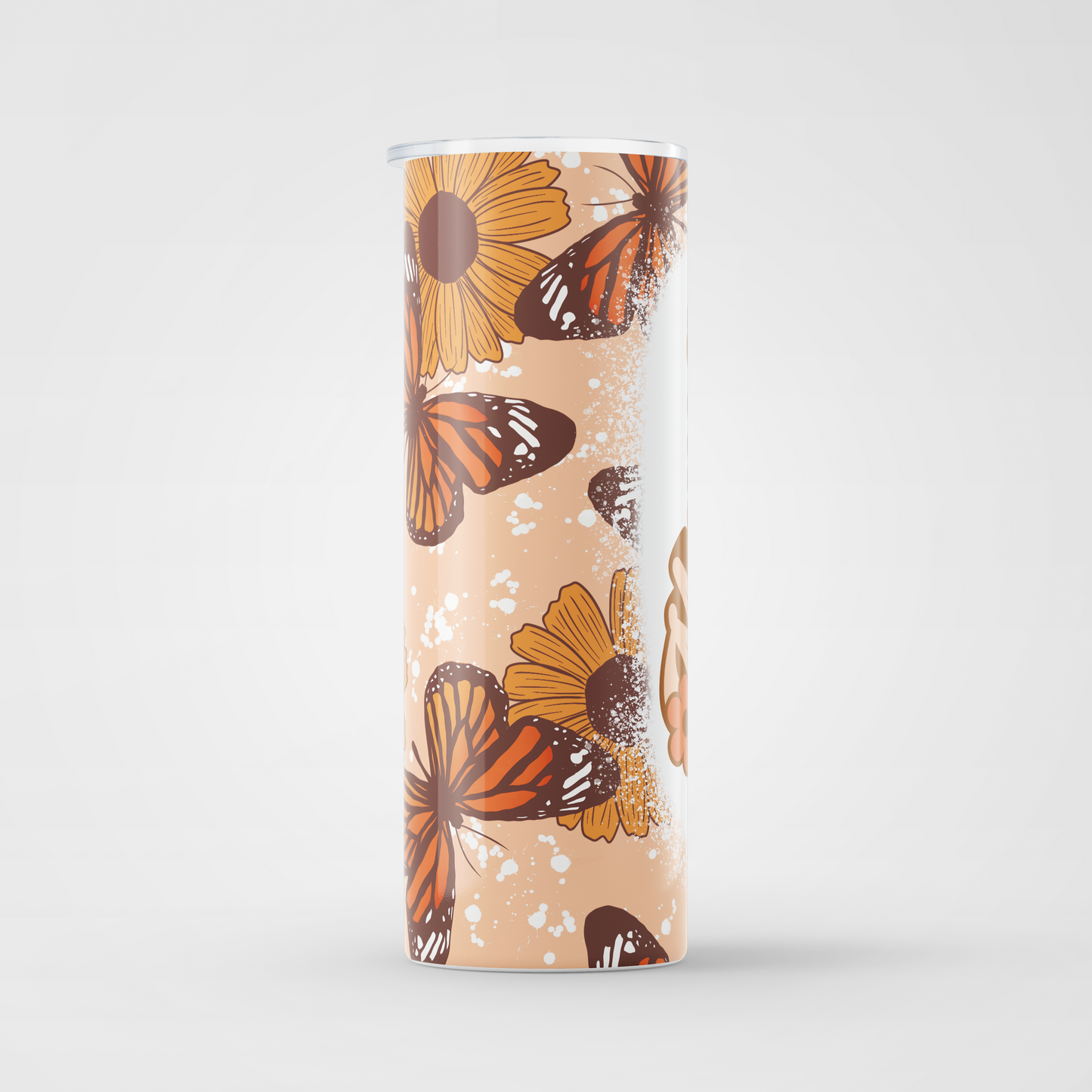 Retro mama floral 20oz tumbler