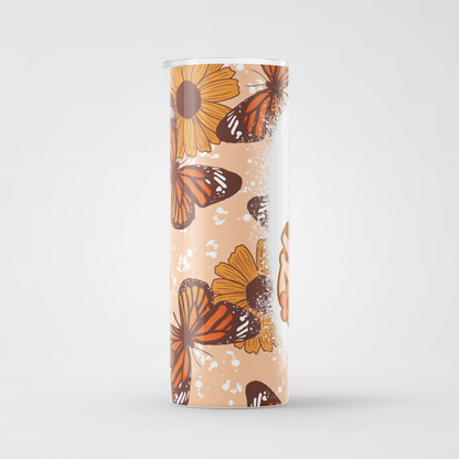 Retro mama floral 20oz tumbler
