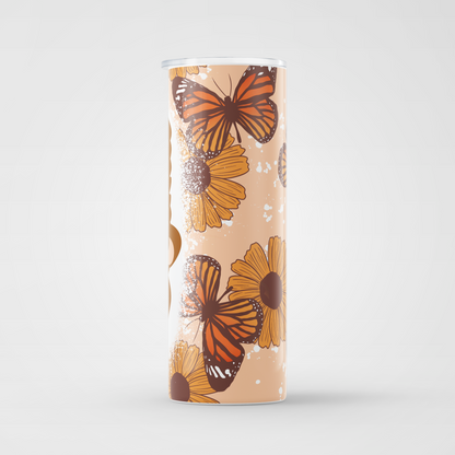 Retro mama floral 20oz tumbler