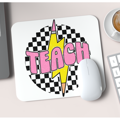 Teach retro lightning mousepad