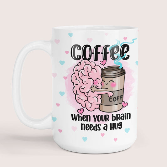 Coffee : Brain Fuel 15oz mug