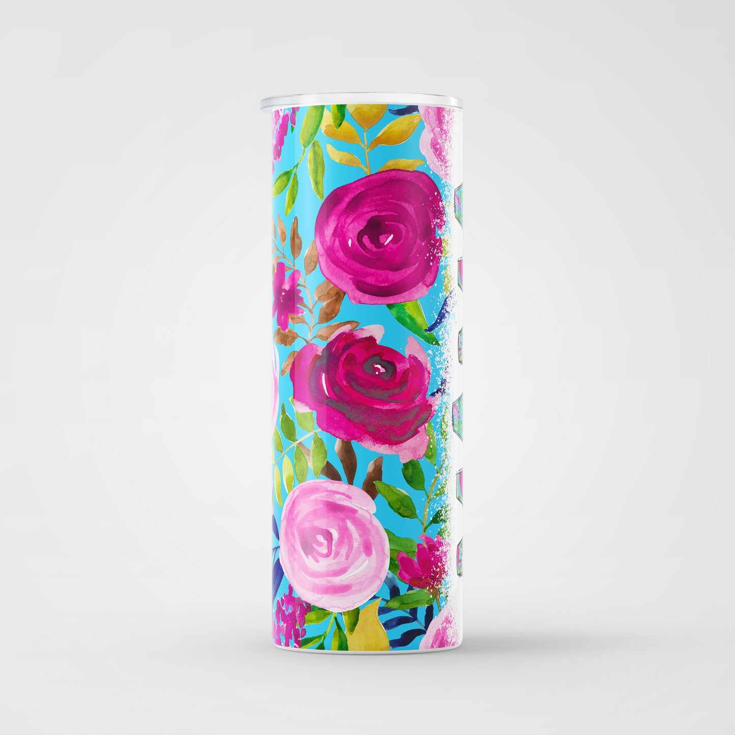 Retro mama floral 20oz tumbler