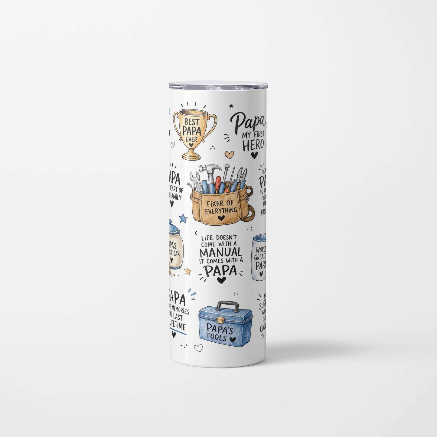 Papa 20oz tumbler