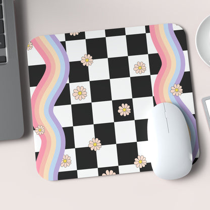 Daisy wave mousepad
