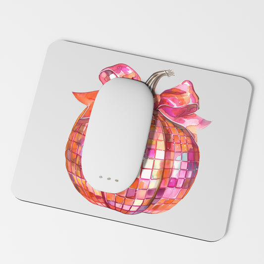 Disco pumpkin mousepad