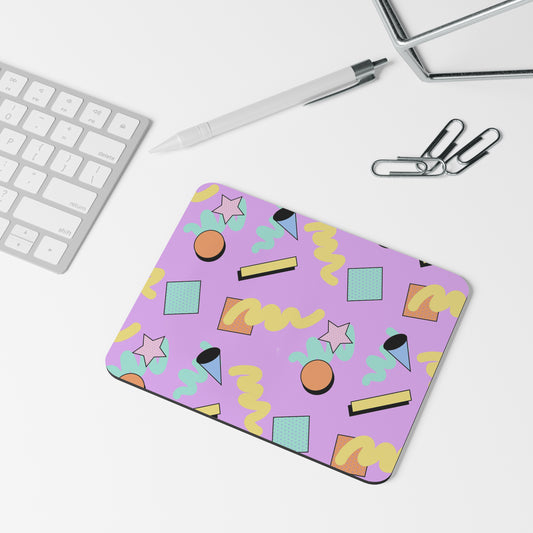 Geometric groove mousepad