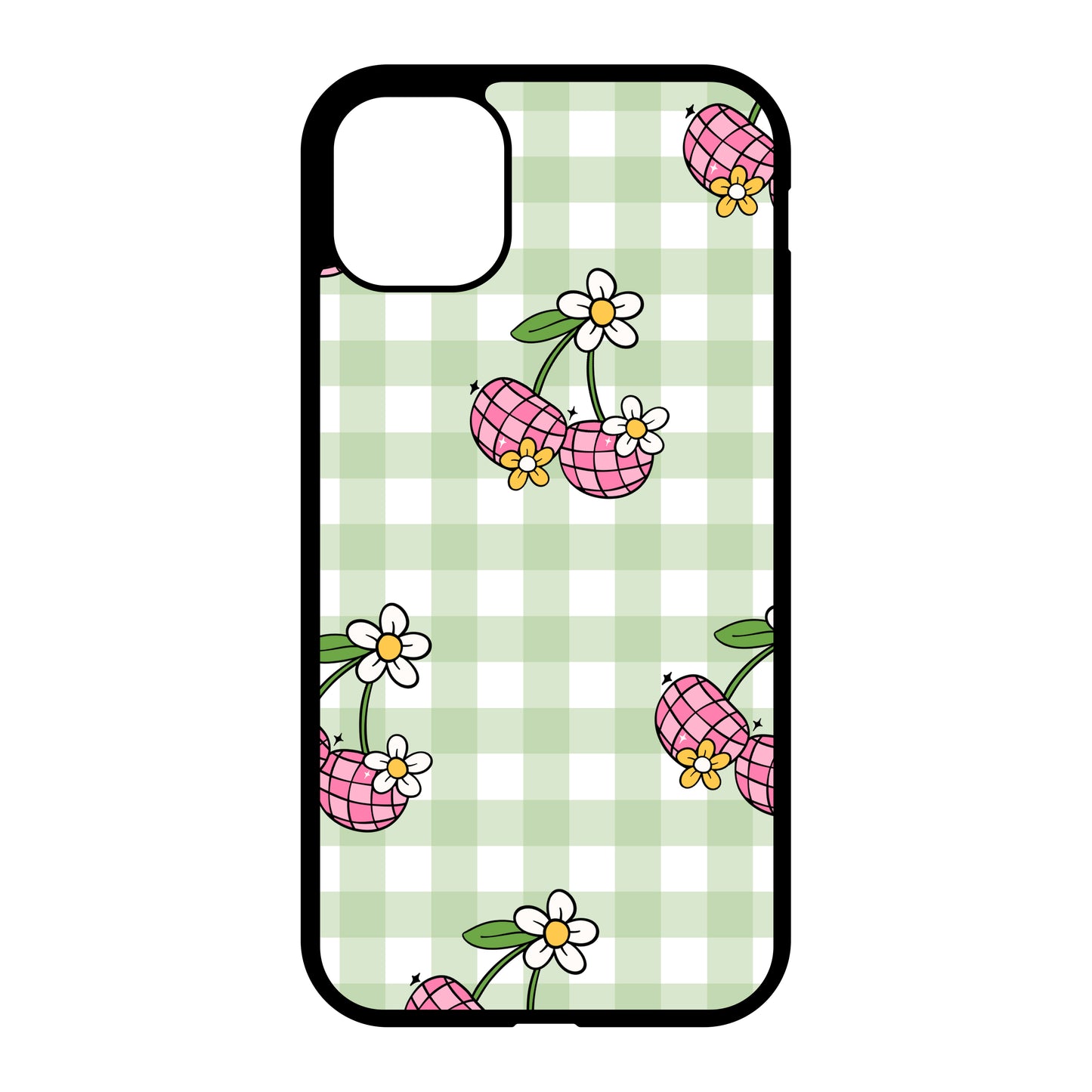 Cherry picnic iPhone case