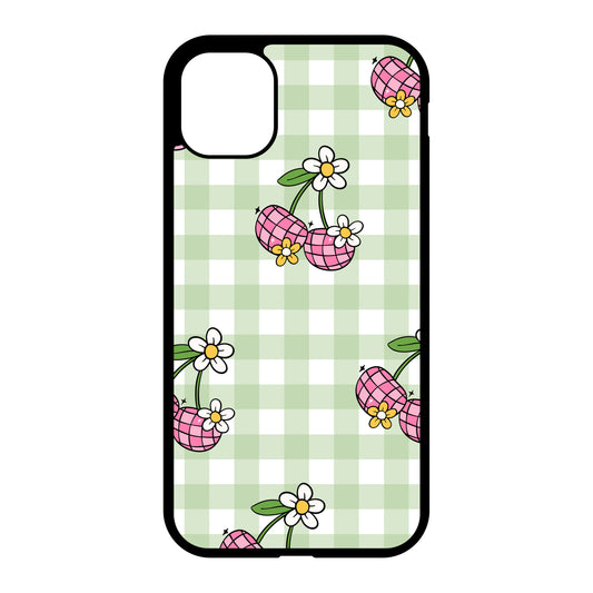 Cherry picnic iPhone case