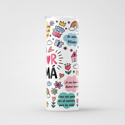 La mejor mamá 20oz tumbler