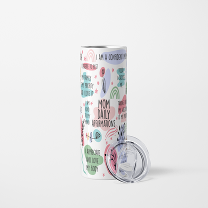 Mom daily affirmations 20oz tumbler