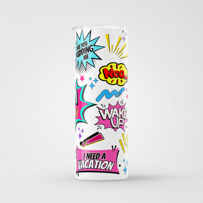 Mom vocab 20oz tumbler