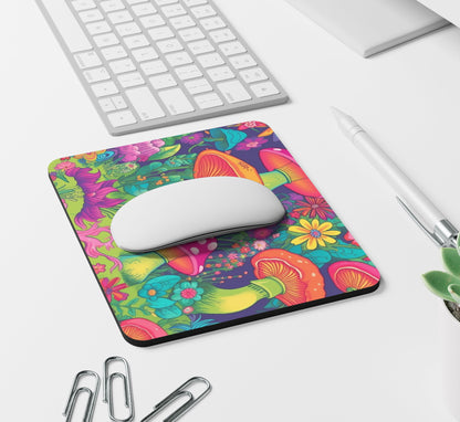 Mushroom garden mousepad