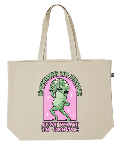 Nothing to prove tote bag