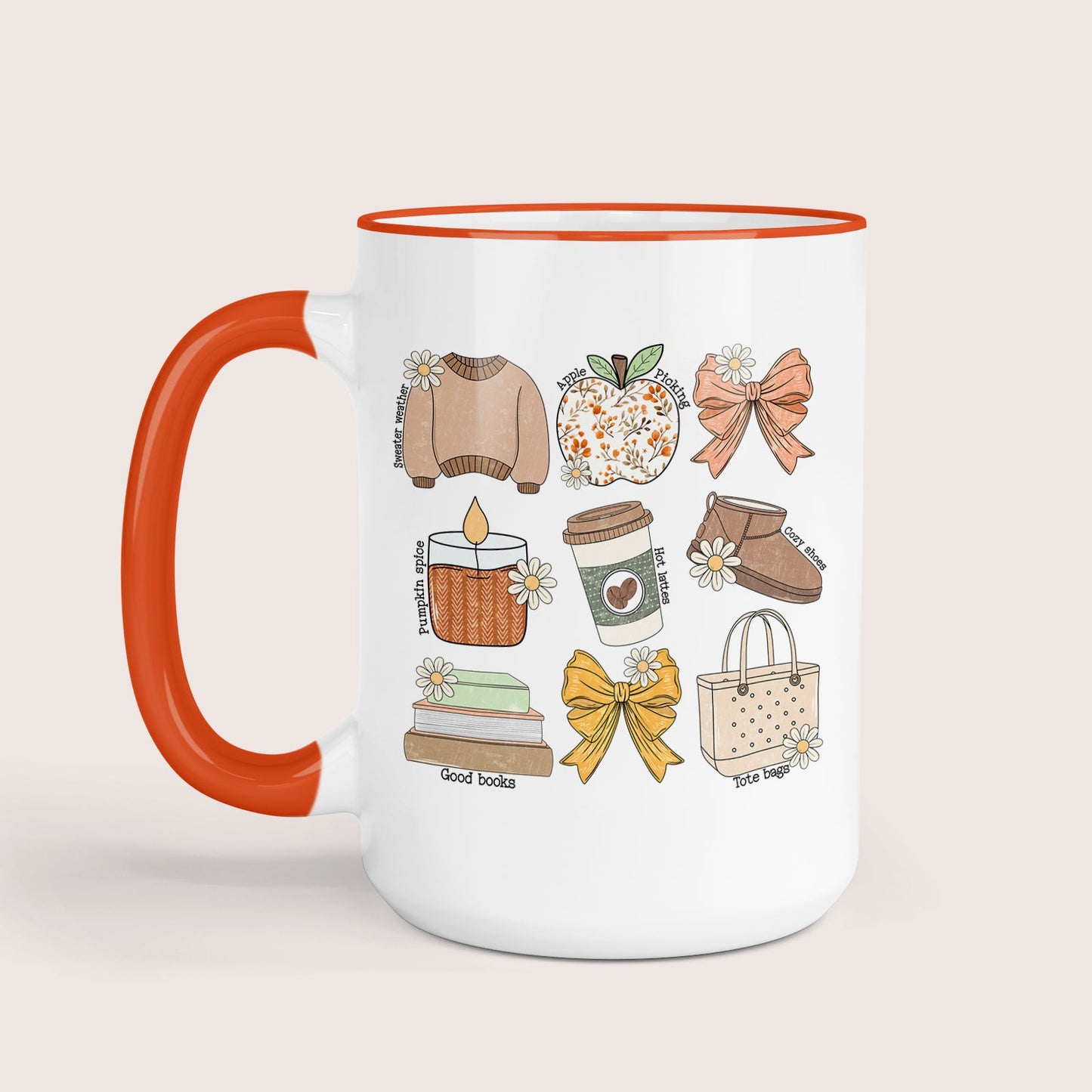 Fall aesthetic 15oz mug