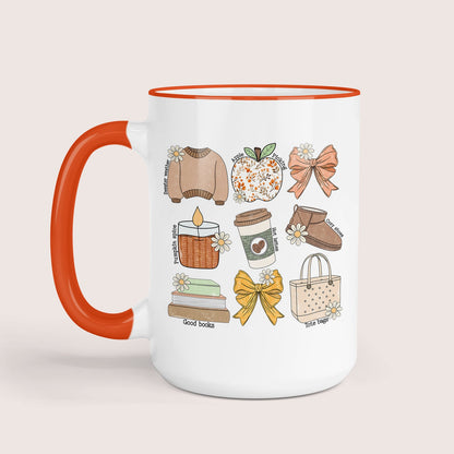 Fall aesthetic 15oz mug