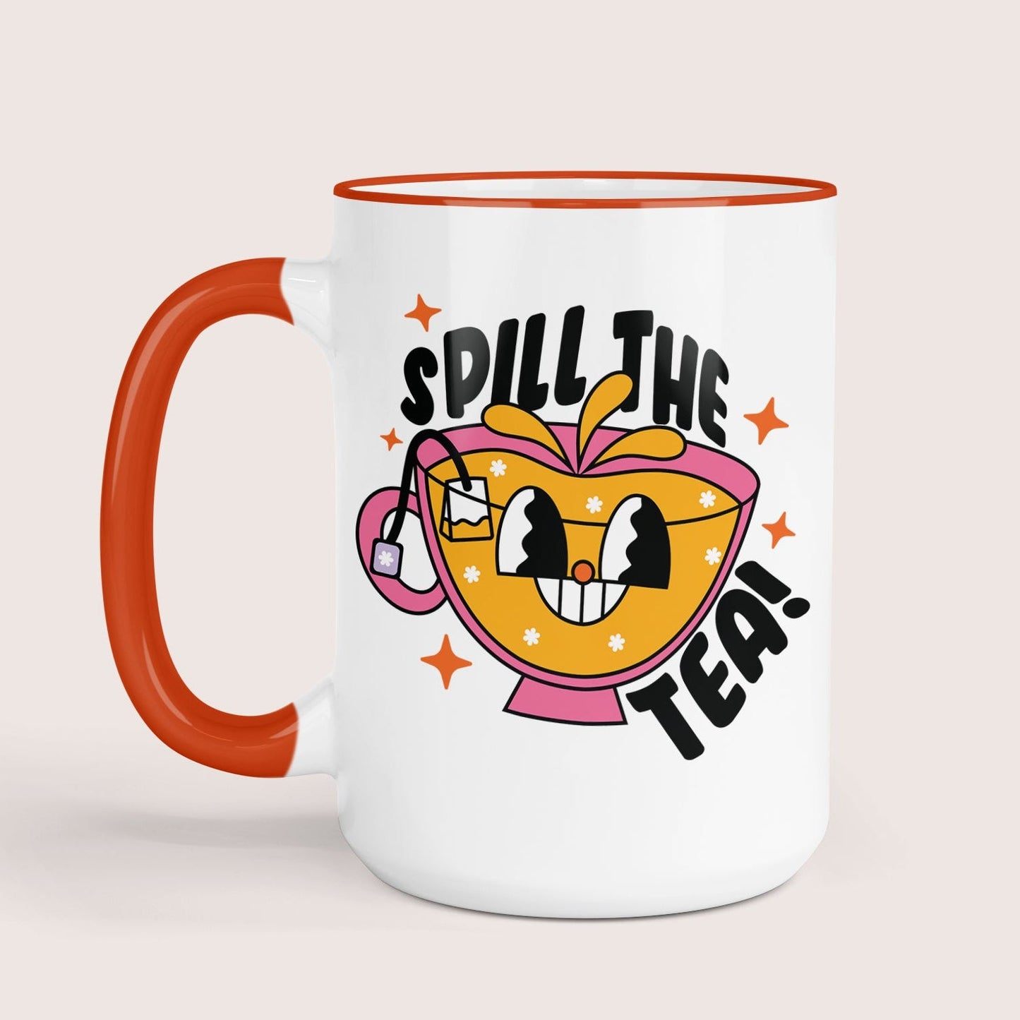Spill the tea 15oz mug