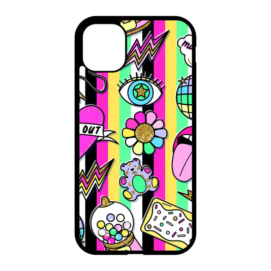 Party patches iPhone case