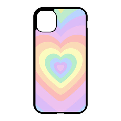 Groovy hearts iPhone case