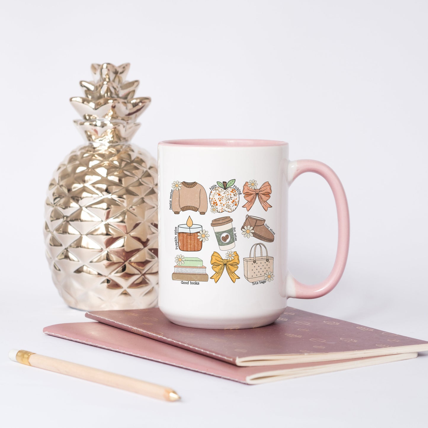 Fall aesthetic 15oz mug