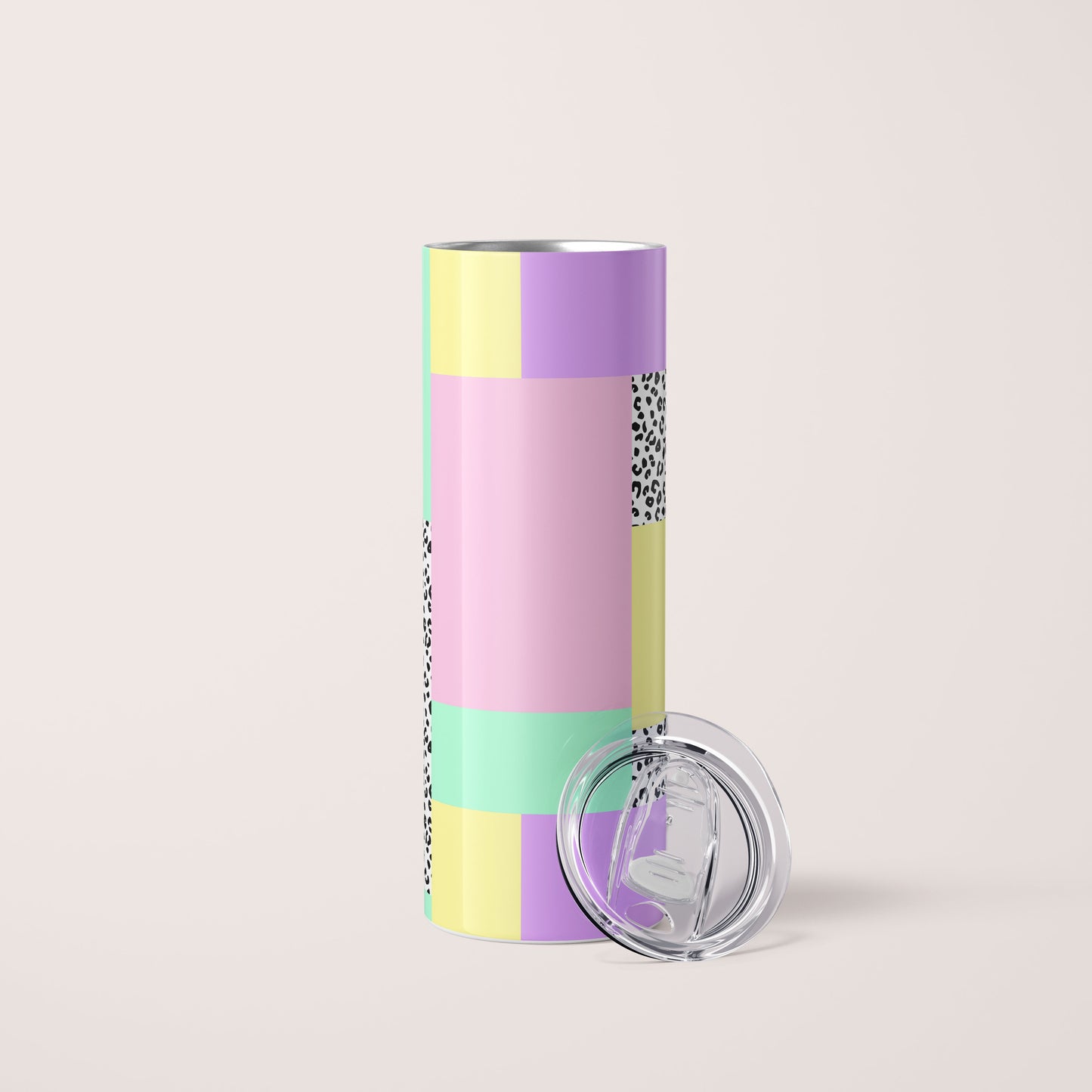 Retro Pastel Tumbler - 20oz Skinny Tumbler