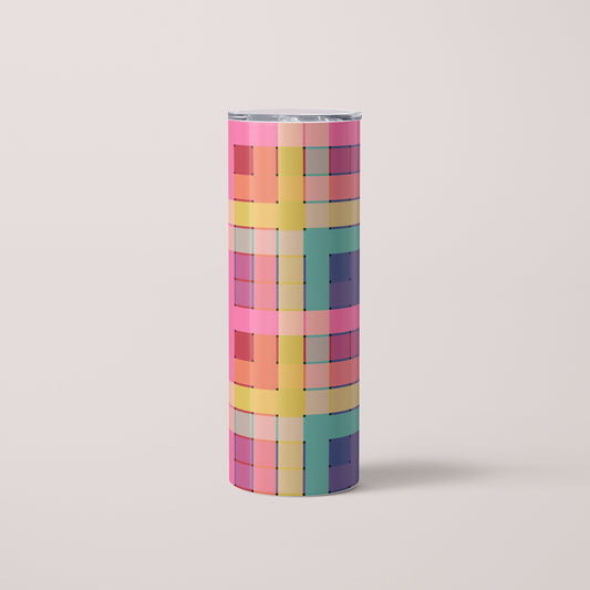 Retro Rainbow – 20oz Skinny Tumbler