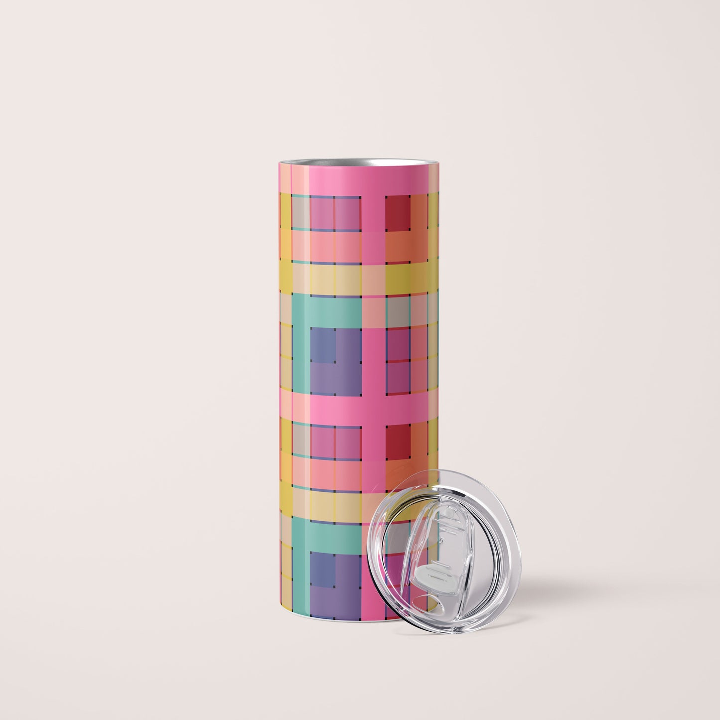 Retro Rainbow – 20oz Skinny Tumbler